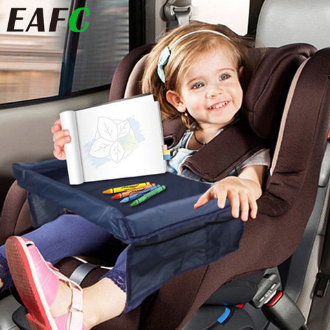 Car Seat Travel Tray Safety Seat Play Table Organizer Storage Snacks Toys Cup Holder Waterproof For Baby Children Kids Stroller ► Photo 1/1