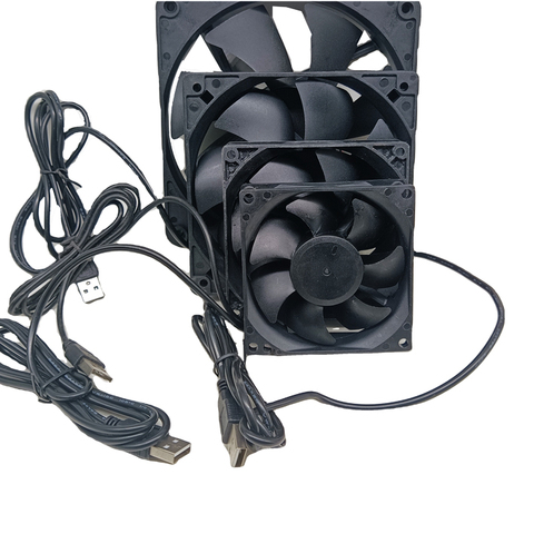 DC 5V USB 80MM or 120mm 12025 8025 12cm  8cm USB 1meter for notebook desktop cooling fan ► Photo 1/6