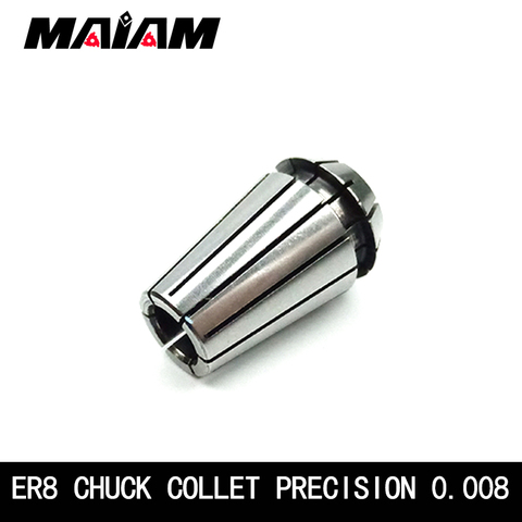 high-quality 0.008 ER8 chuck ER8 collet 1mm 2mm 3mm 4mm 5mm 3.175 1/8 ER chuck for CNC Engraving Machine Lathe Mill Tool holder ► Photo 1/6