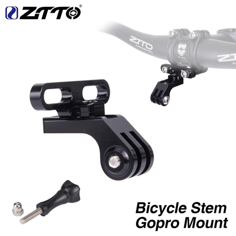 2022 Bike Stem Gopro Mount Bicycle Front Camera Flashlight Holder for MTB Road Bike Handlebar Rack for Sports Camera 1Pc ► Photo 1/6