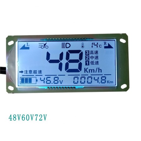 LCD display Lead acid  battery car electric instrument panel universal 48V60V72V electricity meter voltmeter ► Photo 1/4