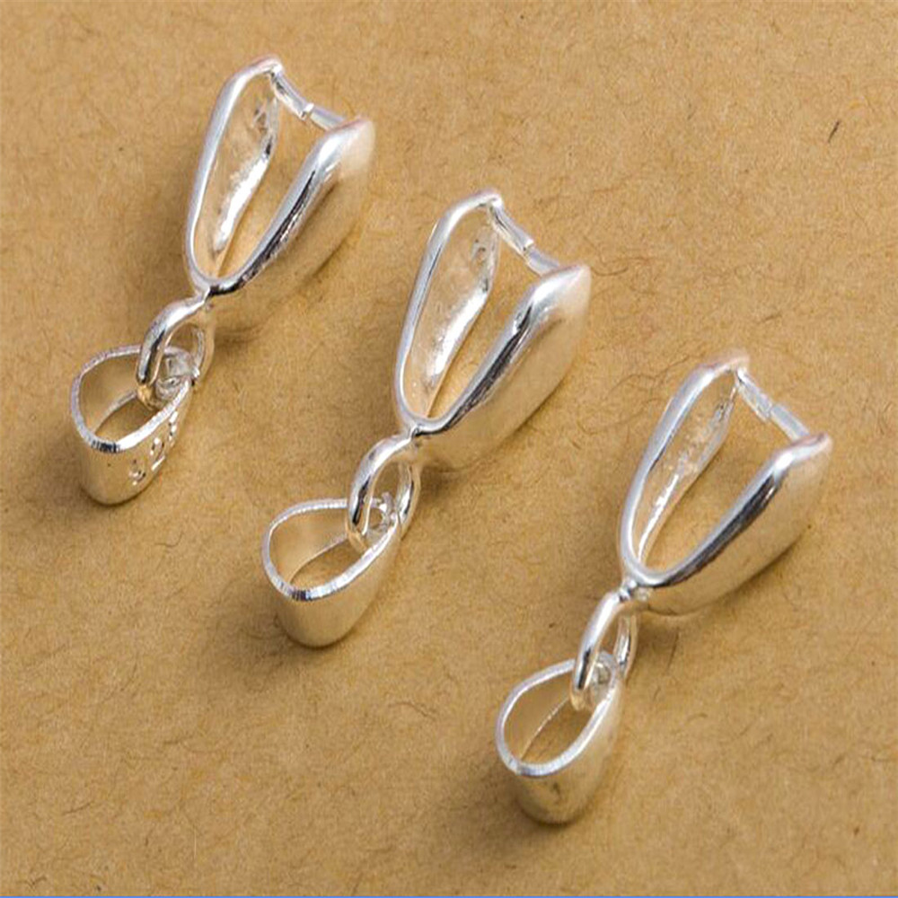 925 sterling silver 10PCS Lot Size S-M-L Handmade Jewelry Findings