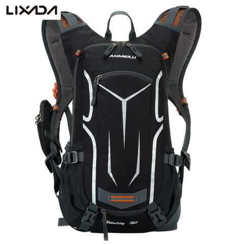 Lixada Bicycle Bags Ultralight Outdoor  Backpack Nylon Breathable Bike Bag with Rain Cover Hydration Water Bag casco ciclismo ► Photo 1/6