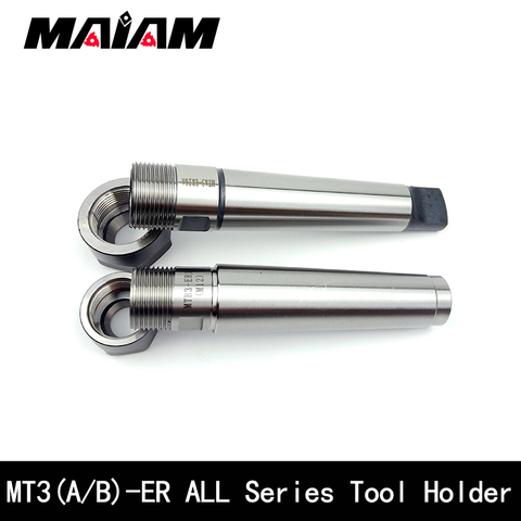 mta3 mtb3 er11 er16 er20 er25 er32 cnc tool holder morse mt3 tool holder rear pull flat tail center tool holder er collet chuck ► Photo 1/6