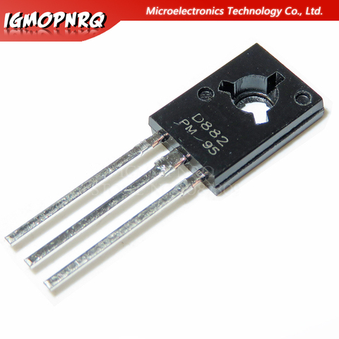 10pcs 2SD882P D882P D882 TO-126 amplifier for 3A 40V PNP new original ► Photo 1/1