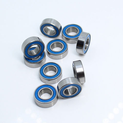 MR126RS Bearing ABEC-3 (10PCS) 6x12x4 mm Miniature MR126 - 2RS RU Ball Bearings Blue Sealed For Axial SCX10 II ► Photo 1/6