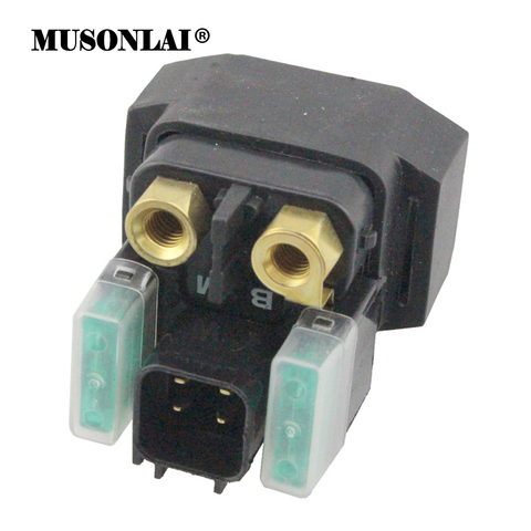 Motorcycle Starter Solenoid Relay For Suzuki AN250 AN400 BURGMAN 250 400 GSX600F KATANA SV1000 VLR1800 BOULEVARD UC125 SV650 ► Photo 1/6