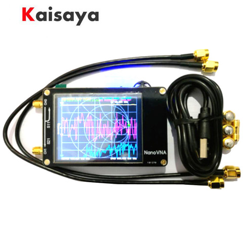 New NanoVNA 2.8 inch Touch LCD HF VHF UHF UV Vector Network Analyzer 50KHz - 300MHz Antenna Analyzer with battery  I4-001 ► Photo 1/6