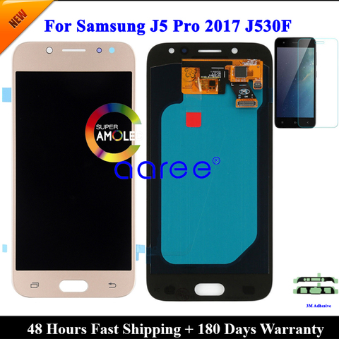 AMOLED LCD For Samsung J5 Pro 2017 J530 LCD Display For Samsung J5 2017 J530 LCD Screen Touch Digitizer Assembly ► Photo 1/5