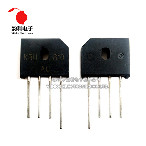 KBU606 KBU608 KBU610 KBU808 KBU810 KBU1010 KBU1510 KBU2510 KBU3510 Diode Bridge Rectifier ► Photo 1/1