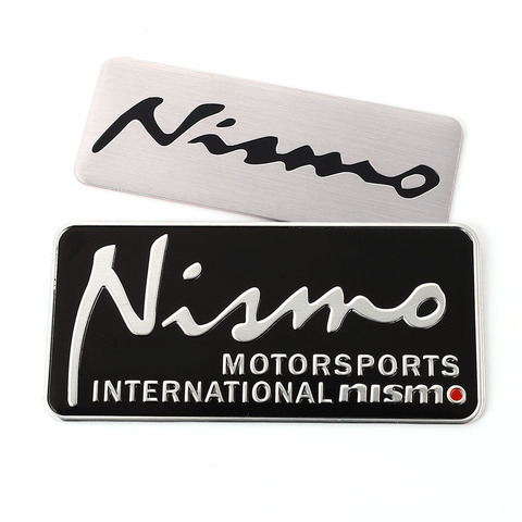 Car Sticker Auto Badge Emblem Decal for Nissan Nismo Logo Almera Tiida Sunny QASHQAI MARCH LIVINA TEANA Skyline Juke X-TRAI Note ► Photo 1/6