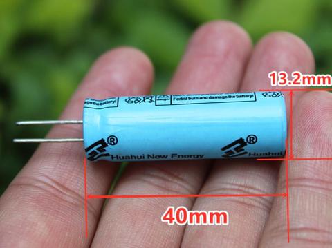 1PCS HMC1340 rechargeable lithium manganate battery fast charging capacity cylindrical high rate 3.7V350mA ► Photo 1/1