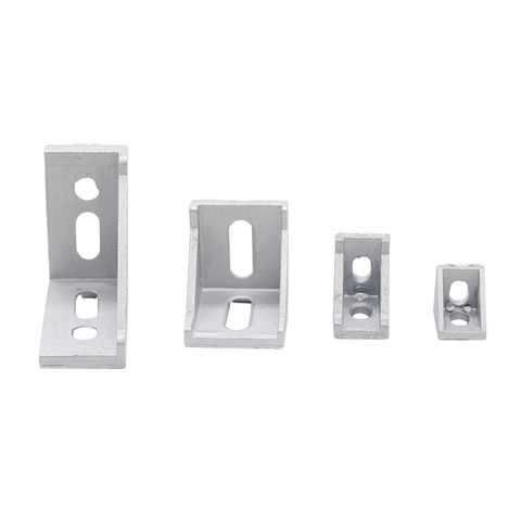 5pcs 2022 2028 Corner Fitting Angle Aluminum Connector 4590 4040 Bracket Fastener 2040 3030 6060 8080 Industrial Corner Bracket ► Photo 1/6