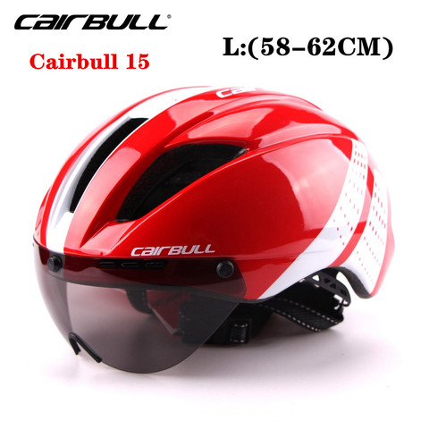 Ultra-light 280g Goggles Cycling Helmet Road Mountain MTB Bicycle Helmet In-mold Bike Helmet With Sun Visor Helmet M54-58cm ► Photo 1/6