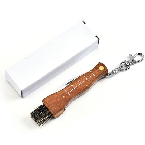 Mini Camping Mushroom Knife Rosewood Handle Outdoor Hunting Survival Multifunction Folding Self-defense Hand Tools ► Photo 1/5