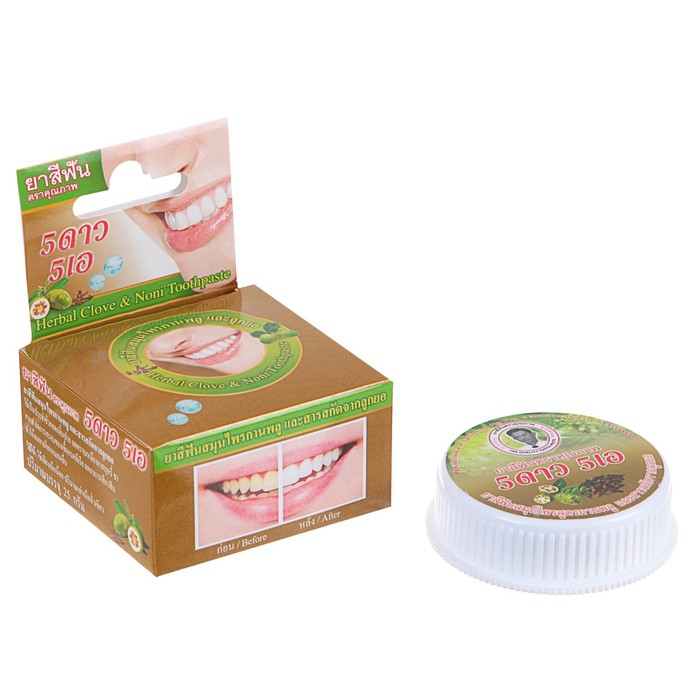 5 Star Cosmetic toothpaste with herbs and Noni extract, 25 g 4505573 oral hygiene mouth ► Photo 1/4