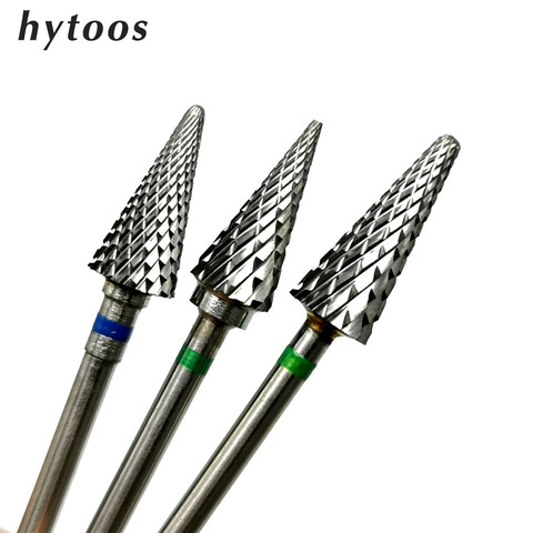 HYTOOS Cone Carbide Nail Drill Bit 3/32