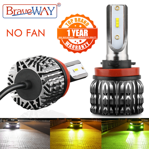 BraveWay 10000LM H4 H7 Led Headlight Bulbs H4 Hi/Lo Beam Light Bulbs 9005 9006 HB3 BH4 Auto Led Lamps H1 12V H11 H9 H8 Led Bulb ► Photo 1/6