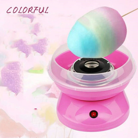 Electric DIY Sweet cotton candy maker portable Cotton Sugar Floss machine girl boy gift children's day Marshmallow Machine ► Photo 1/6