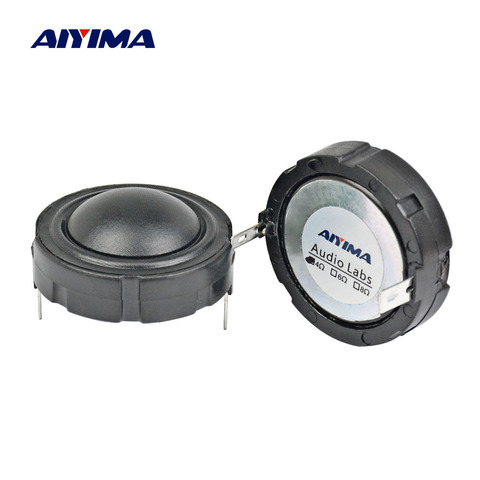 AIYIMA 2Pcs 4 ohm 80W 1.5Inch 25Core Tweeter HiFi Speaker Fiber Membrane Rubidium Magnetic Speakers Treble Head ► Photo 1/6
