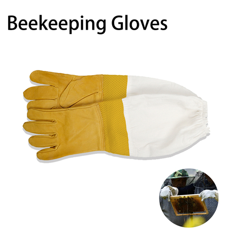 Beekeeping gloves Anti-bee for beekeeper Protective suits ► Photo 1/6