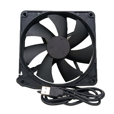 DC 5V USB140mm cooler 14cm 14025 fan cable 1meter for notebook desktop cooling fan ► Photo 1/4