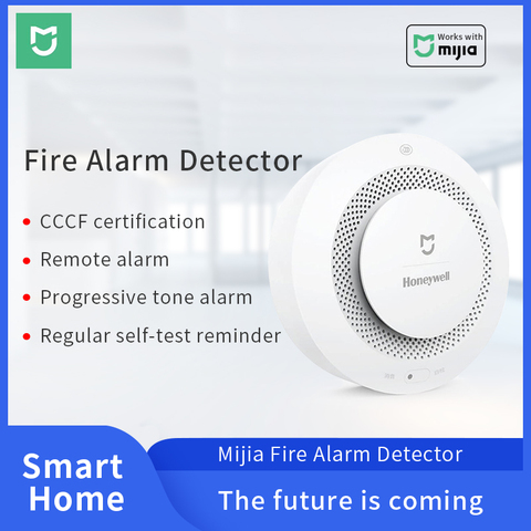 Buy Online Xiaomi Mijia Honeywell Fire Alarm Smoke Sensor Alarm Sensor Mi Smart Home Hub Gateway 3 Work With Mi Home Mijia App Alitools