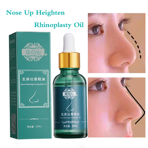 Nose Up Heighten Rhinoplasty Oil Collagen Firming Moisturizing Nasal Bone Remodeling Pure Natural Nose Care Thin Smaller Nose ► Photo 1/5