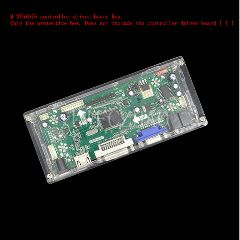LED/LCD display controller driver board transparent plastic protective case box For M.NT68676 controller driver board ► Photo 1/6