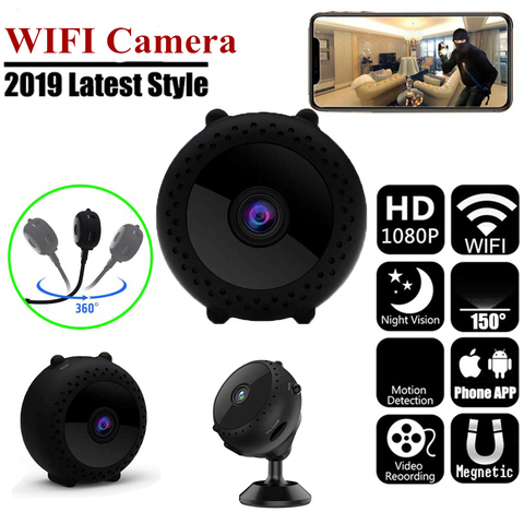 2022 New Wifi Mini Camera Night Vision 1080P Baby Monitor Wireless Surveillance Home Security P2P Mini Cam WiFi ► Photo 1/1