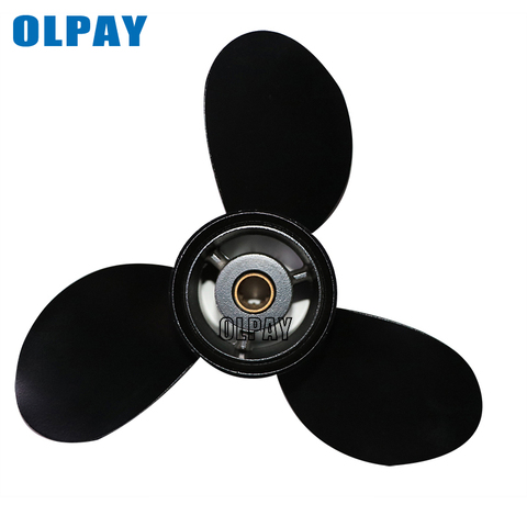 3B2-64517-0 8.9*8.5 aluminum alloy propeller for Tohatsu 2 Stroke 9.8HP,propeller for Hidea 2 Stroke 9.8HP ► Photo 1/6