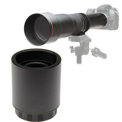 JINTU 2x Teleconverter High Definition Telephoto Lens Converter T mount for 420-800mm 500mm 800mm 900mm 650-1300mm SLR Lenses ► Photo 1/6