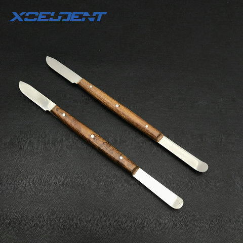 2pcs Dental Lab Impression Material Plaster Spatula Wax Knife Blade Cutter ► Photo 1/5