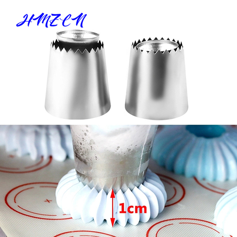 1PCS DIY Nozzle Stainless Steel Dessert Cake Decorating Tips Kitchen Accessories Cookie Bis Icing Piping Cream Pastry Bag ► Photo 1/6