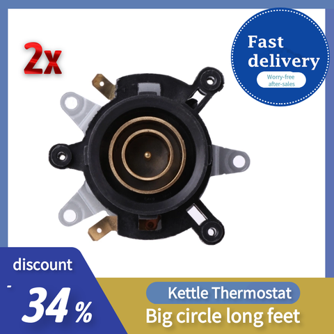 Replacement AC 250V 13A Temperature Control Kettle Thermostat Top Base Socket ► Photo 1/6