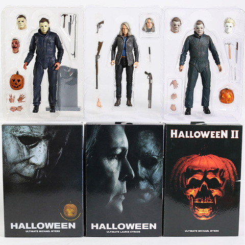 NECA  Freddy Krueger Halloween Michael Myers Laurie Strode Gremlins Horror Movie Action Figure Toy ► Photo 1/6