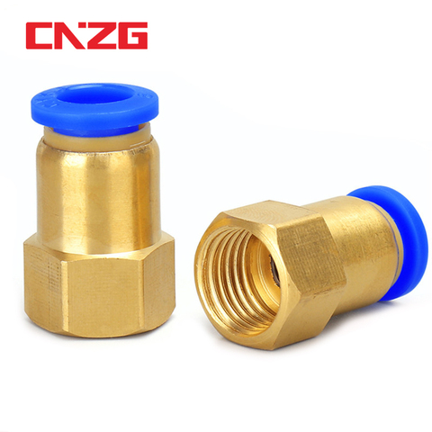 Pneumatic Quick Connector Air Fitting For 4 6 8 10 12mm Hose Tube Pipe 1/8