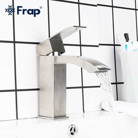 【Предварительная продажа】FRAP stainless steel basin mixer F10802 ► Photo 1/5