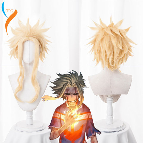 All Might Boku No Hero Academia Hair Anime Cosplay Wig My Hero Academia/Academy Cosplay Wig Synthetic All Might Hair Men ► Photo 1/6