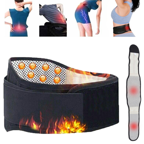 Tourmaline Waist Brace Support Belt Band Self Heating Lower Back Supports Magnetic Therapy Lumbar Waist Bandage Back Waist Belt ► Photo 1/6