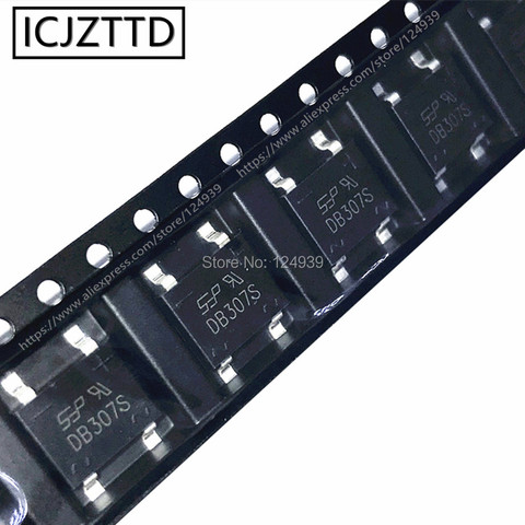 10PCS DB307S DB307 ABS210 DB107S DB107 DB207S DB207 MB8S DB157S DB157 MB10S MB6S SMD rectifier bridge stack SOP-4 SOP4 ► Photo 1/6