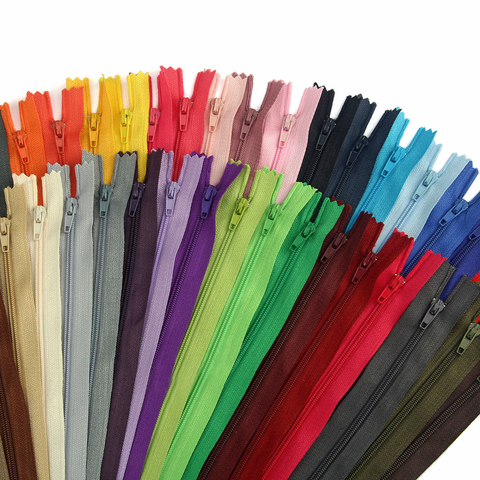 10pcs Model 3# Nylon Coil Zippers 20cm Length for Tailor Sewing Crafts Bag Clothing Garment wallet Shoes Zippers Bulk 36 Colors ► Photo 1/6