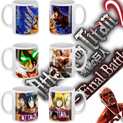 Anime ONE PIECE Coffee Mugs With Covers and Spoons