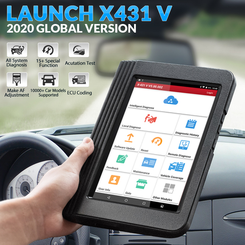 Launch X431 V5.0（X431 PRO）8inch Tablet Wifi/Bluetooth Full