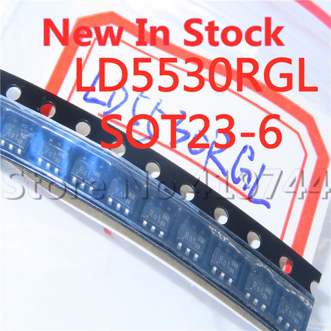 10PCS/LOT Quality 100%  LD5530RGL LD5530R LD5530 SOT23-6 30R SMD LCD power chip chip In Stock New Original ► Photo 1/2