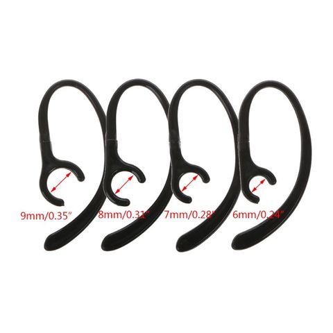 1 Pair Anti-lost Soft Bluetooth Earphone Earhook Clip Headphone Stand Sport Headset Ear Hook Clamp Holder EarLoop Wings 634A ► Photo 1/5