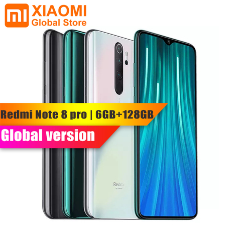 Global Version Xiaomi Note 8 Pro 6GB RAM 128GB ROM Smartphone NFC Helio G90T Quick Charging 4500mAh 64MP Cam Smart Mobile Phone ► Photo 1/6