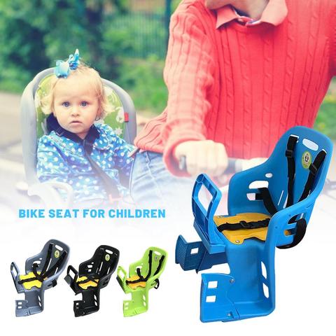 Children's Bicycle Seat With Safety Armrests Suitable For Children Toddlers Kids From 8 Months To 6 Years Old ► Photo 1/6