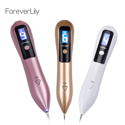 Laser Plasma Pen Mole Freckle Removal Dark Spot Remover LCD Skin Care Point Pen Skin Wart Tag Tattoo Removing Tool Beauty Care ► Photo 1/6
