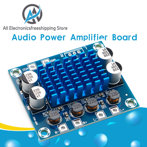 TPA3110 XH-A232 30W+30W 2.0 Channel Digital Stereo Audio Power Amplifier Board DC 8-26V 3A ► Photo 1/6